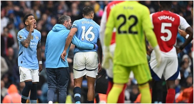 Rodri Back In Training As Man City Eyes His Return