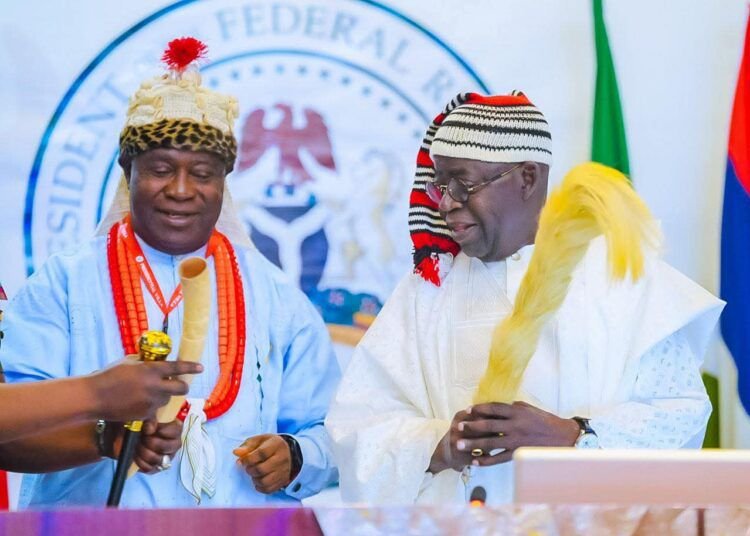 Tinubu Bags “Otuekong” Traditional Title In Akwa Ibom