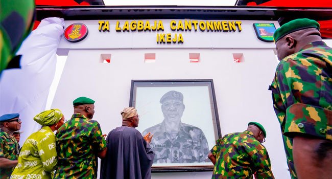 Army Renames Ikeja Cantonment After Taoreed Lagbaja